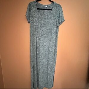 Old Navy Heather Gray Maxi Dress